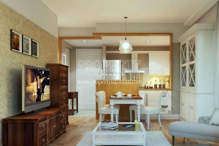 One of the living rooms in Ozak Hayattepe