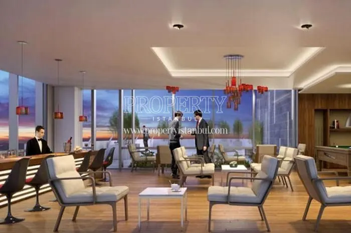 The restaurant in Palladium Tower