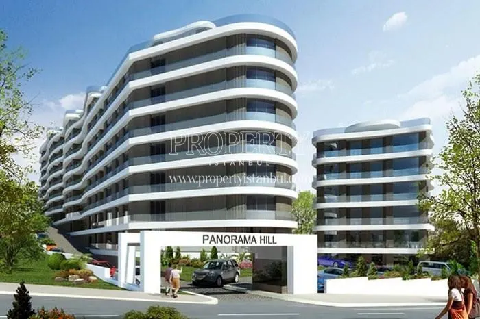 The entrance of the Panorama Hill complex