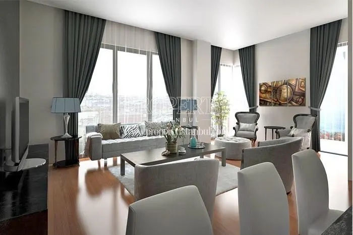 One of the living rooms in Panorama Pavli