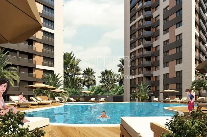 The swimming pool in Panorama Pavli