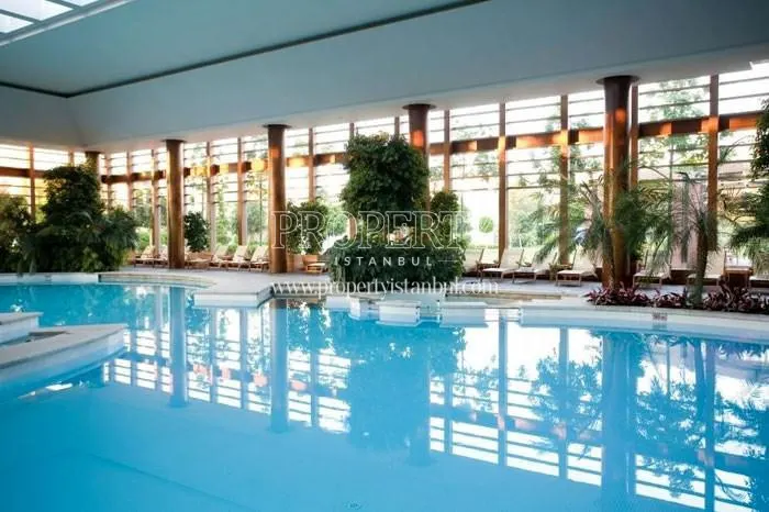 Indoor swimming pool in Panorama Towers