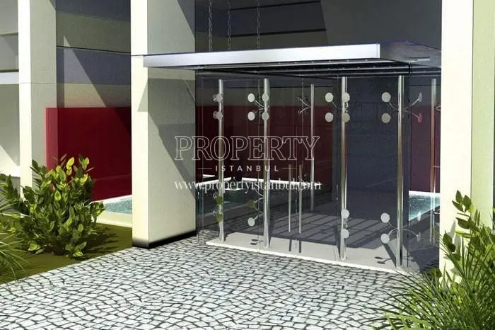The entrance of Panorama Towers
