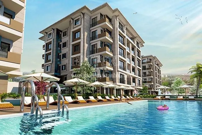 Outdoor swimming pool in Papatya Vadi Konaklari