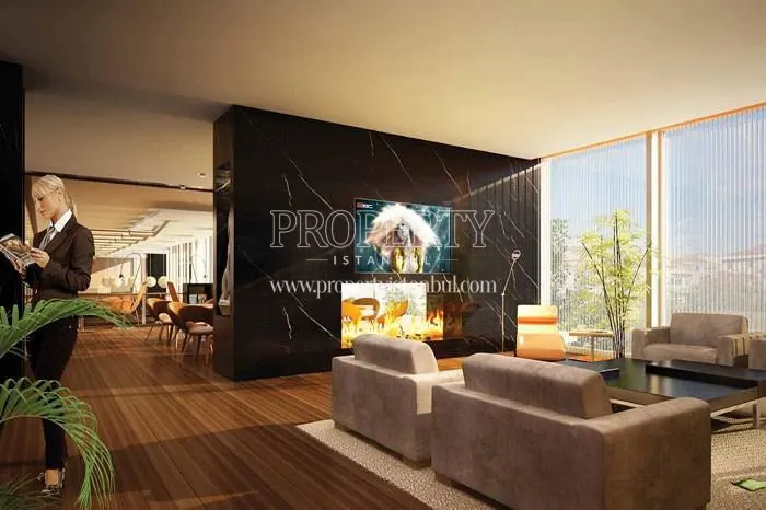 The lobby of Papirus Plaza
