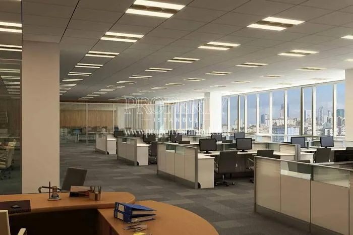 Big office floor in Papirus Plaza