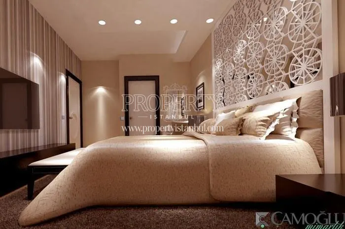 One of the master bedrooms in Paradise Gunesli