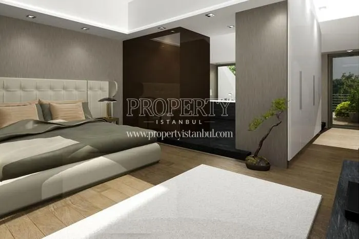 One of the master bedrooms in ParkONE