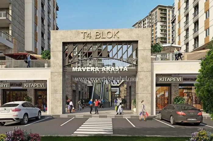 The shopping center in Park Mavera 2