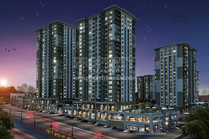 Park Mavera 2 project at night