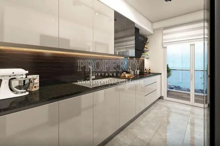 The kitchen in Park Mavera 3