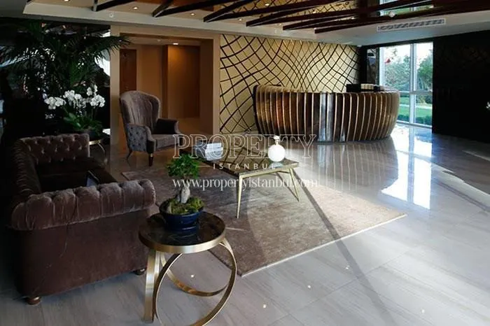 The reception of Park Residences Cadde