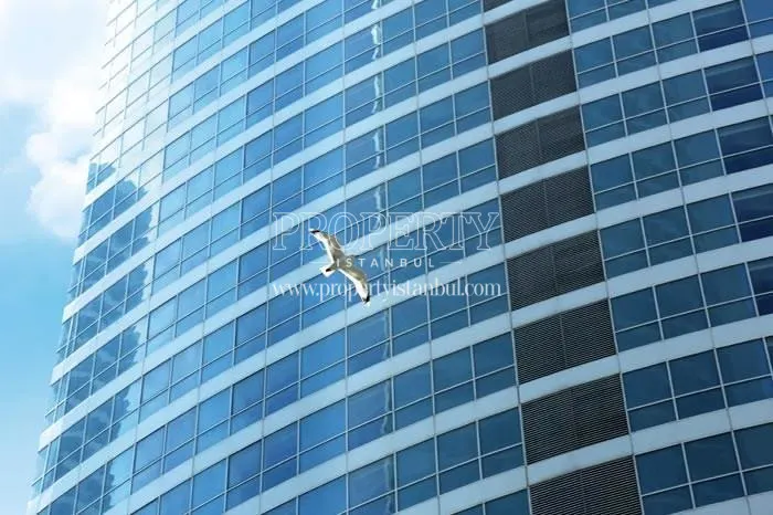The exterior of the Park Residences Cadde tower