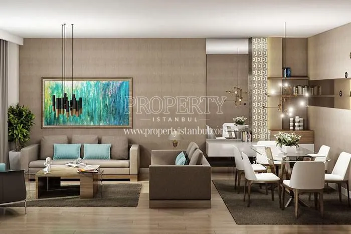 One of the living rooms in Pashador