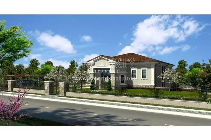 One of the villas in Pelican Hill Ihlamur Evleri