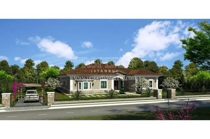 One of the luxury villas in Pelican Hill Ihlamur Evleri