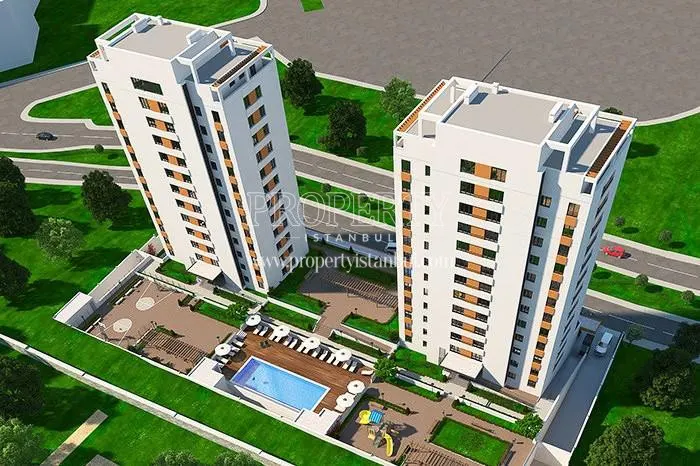 The panoramic view of the Pendik Royal project