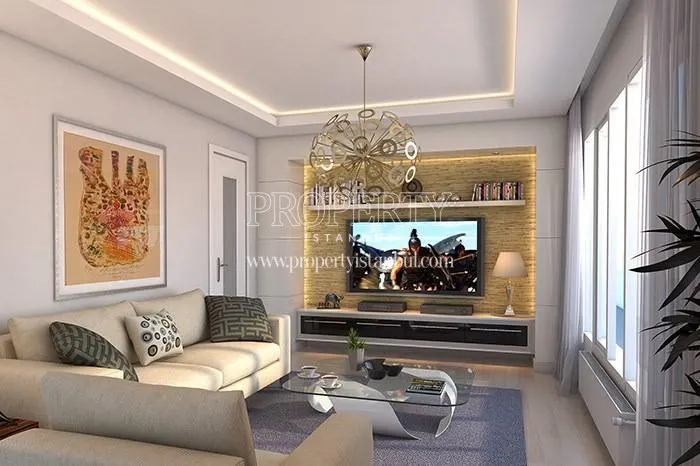 One of the living rooms in Pendik Royal