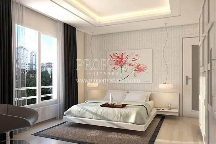 One of the master bedrooms in Pendik Royal