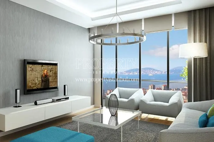 One of the living rooms in Pera Park