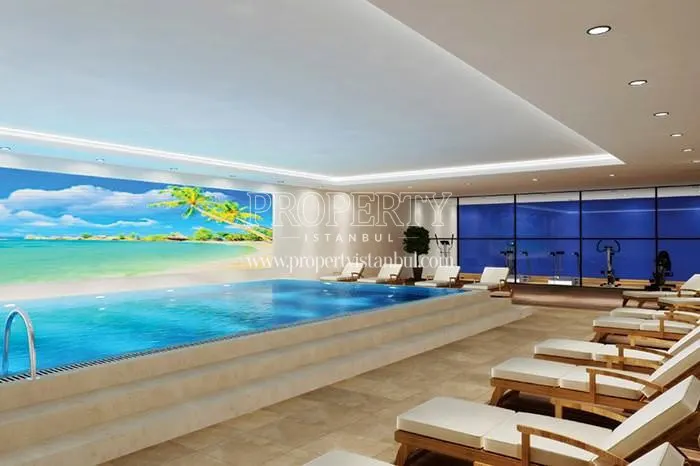 Indoor swimming pool in Pera Park