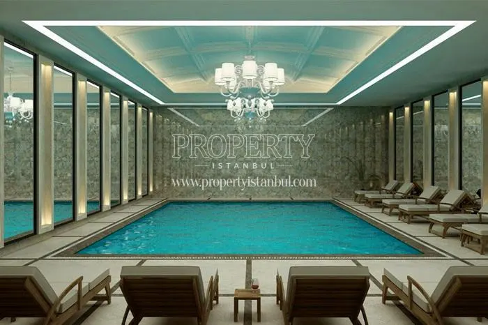 Indoor swimming pool in Pergamon Koskleri