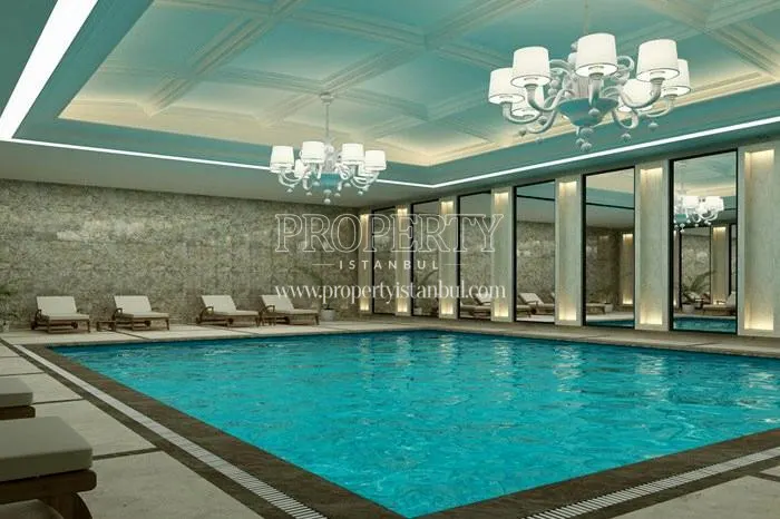 Indoor swimming pool in Pergamon Koskleri