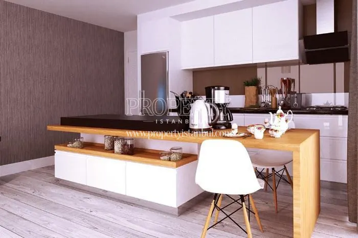 Small open kitchen in Perola Residence