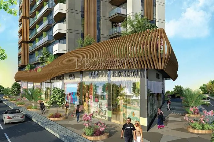 The shops under the Phuket Life building