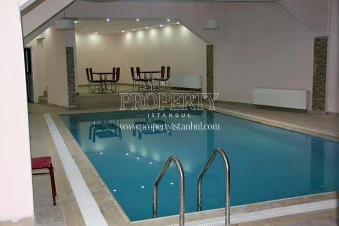 Indoor swimming pool in Propa Plus Residence