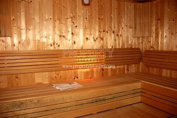 Sauna in Pinartepe Residence