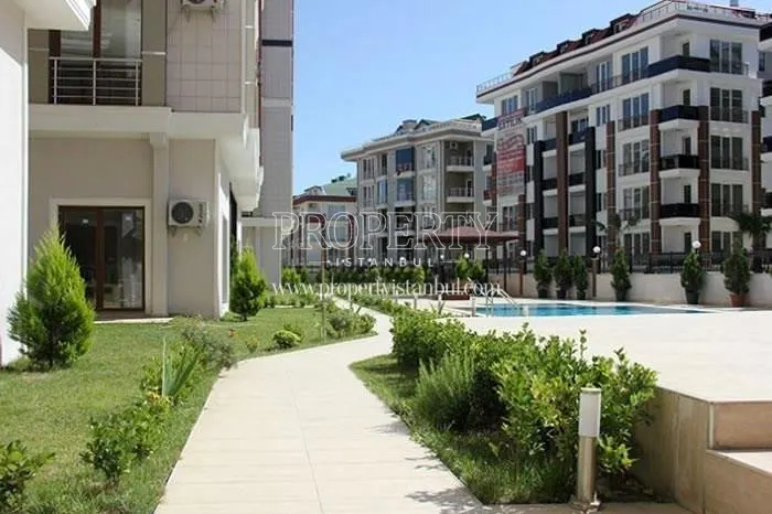 The landscape areas of Pinartepe Residence