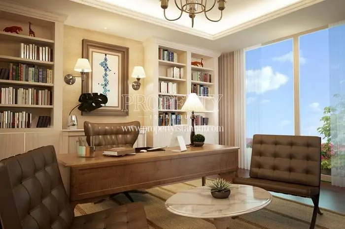 The study room in Pirlanta Camlica