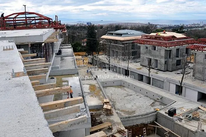 The construction of the Pirlanta Camlica project