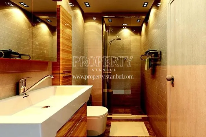 One of the bathrooms in Pixell Prime