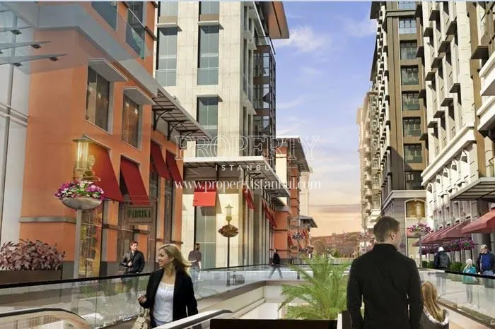 Shopping center in the Piyalepasa Istanbul compound