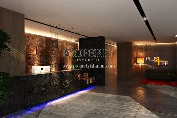 The lobby of Plus Life Kozyatagi