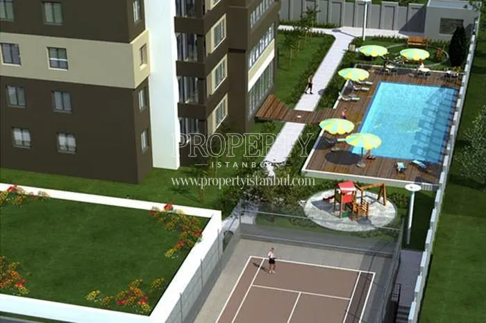 Sports fields in Polat Port Residence