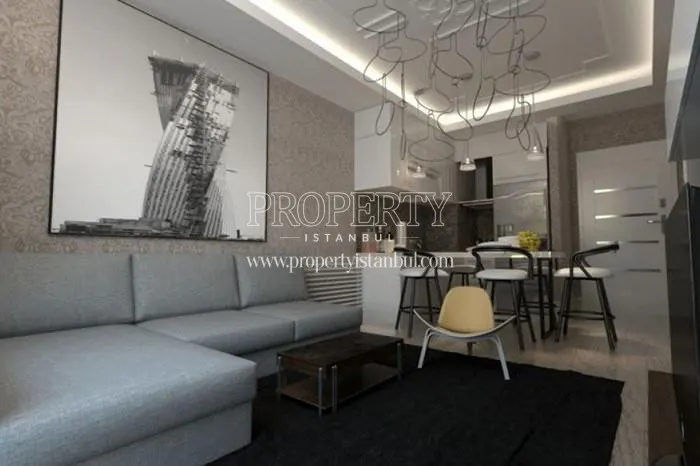 A living room in Polatkaya Metropark