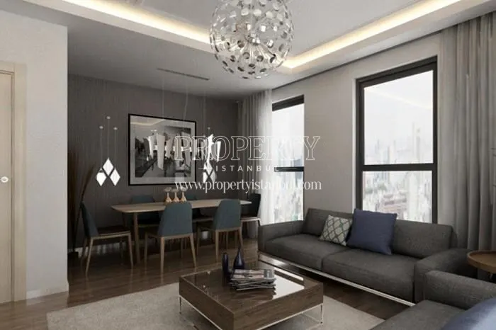 A living room in Polatkaya Metropark