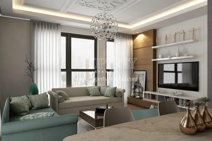 A living room in Polatkaya Metropark