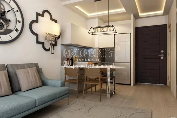 A studio unit in Polatkaya Metropark