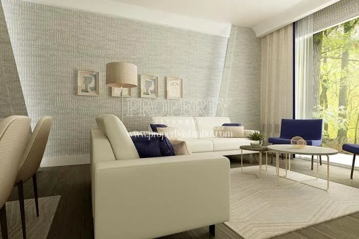One of the living rooms in Port Life Tuzla