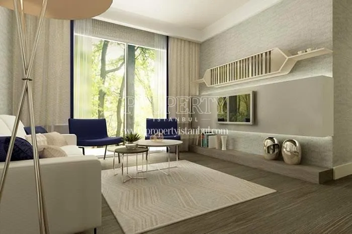 One of the living rooms in Port Life Tuzla