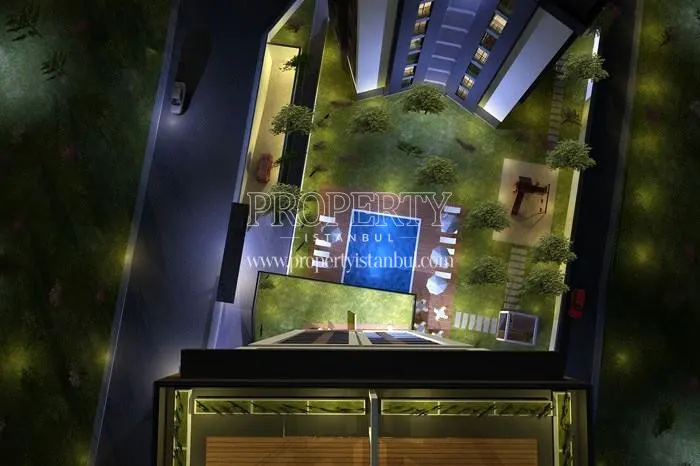 The panoramic view of the Portre Pendik project