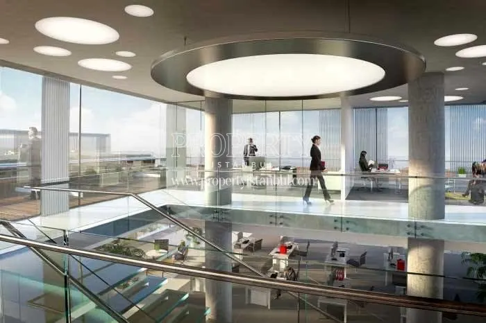 The offices in the Premier Kampus Ofis building