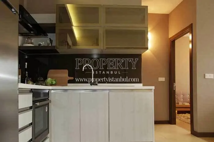 One of the kitchens in Prime Suites
