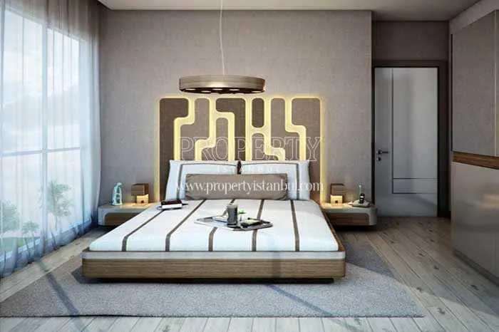 One of the master bedrooms in Prime Suites