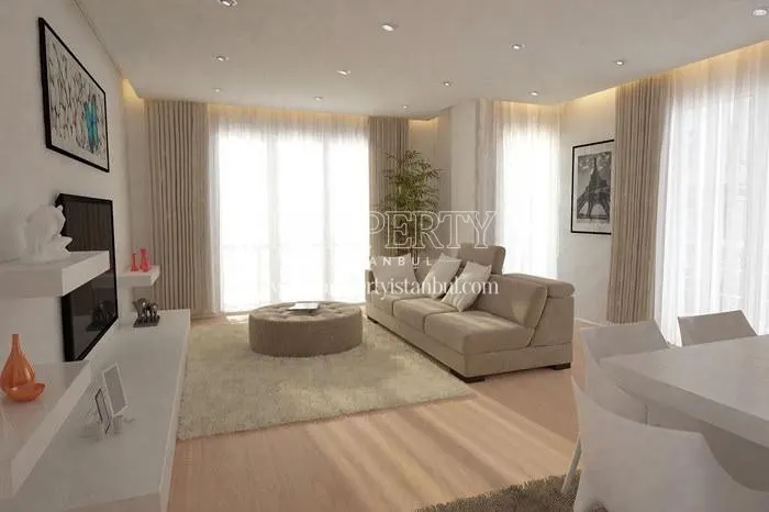 One of the living rooms in Prince Homes