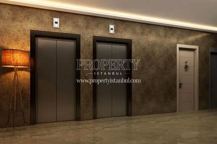 The elevators in Propa Plus Residence